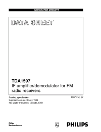 Datasheet  TDA1597