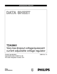 Datasheet  TDA3661