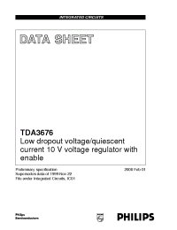 Datasheet  TDA3676
