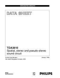 Datasheet  TDA3810
