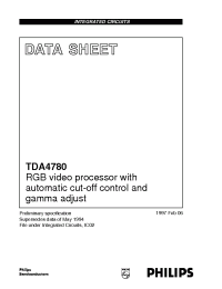 Datasheet  TDA4780