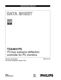 Datasheet  TDA4841PS