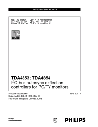 Datasheet  TDA4853