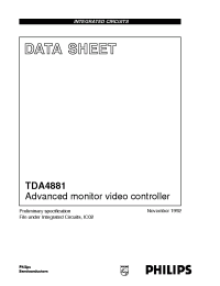 Datasheet  TDA4881