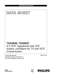 Datasheet  TDA5637