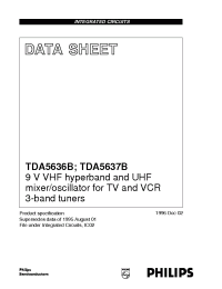 Datasheet  TDA5637B