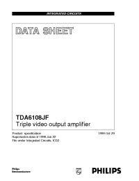 Datasheet  TDA6108JF