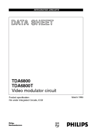 Datasheet  TDA6800