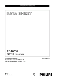 Datasheet  TDA8051