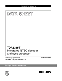 Datasheet  TDA8315T