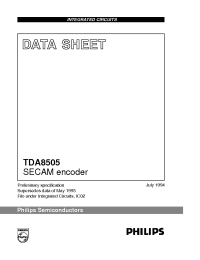 Datasheet  TDA8505