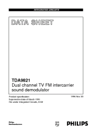 Datasheet  TDA9821