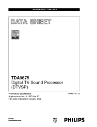 Datasheet  TDA9875