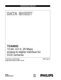 Datasheet  TDA9952