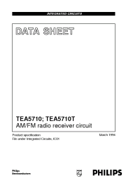 Datasheet  TEA5710