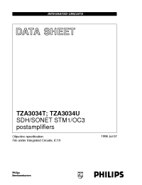 Datasheet  TZA3034T