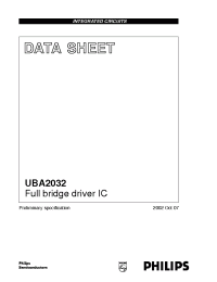 Datasheet  UBA2032