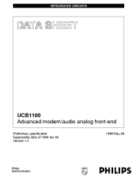 Datasheet  UCB1100