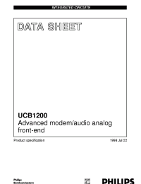 Datasheet  UCB1200
