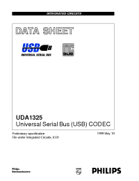 Datasheet  UDA1325