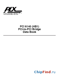 Datasheet  PCI6140