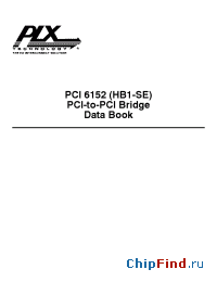 Datasheet  PCI6152
