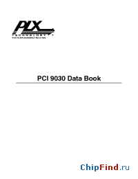 Datasheet  PCI9030