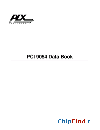 Datasheet  PCI9054