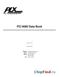 Datasheet  PCI9080