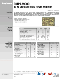Datasheet  RMPA39000