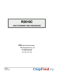Datasheet  R2010C