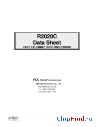 Datasheet  R2020C