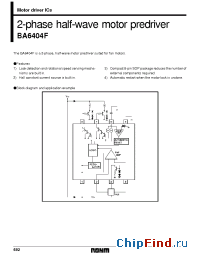 Datasheet  BA6404F
