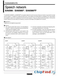 Datasheet  BA6566FP