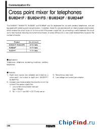 Datasheet  BU8241F