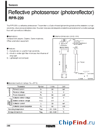 Datasheet  RPR-220