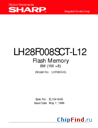 Datasheet  LH28F008SCT-L12