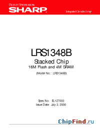 Datasheet  LRS1348B