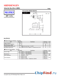 Datasheet  M1FH3