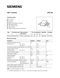 Datasheet  BSP280