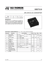 Datasheet  GS2T12-9