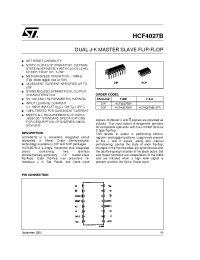 Datasheet  HCF4027B