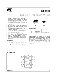 Datasheet  HCF4093B