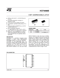 Datasheet  HCF4099B