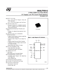 Datasheet  M50LPW012
