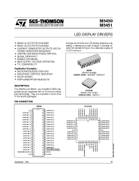 Datasheet  M5450