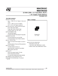 Datasheet  M58CR032C