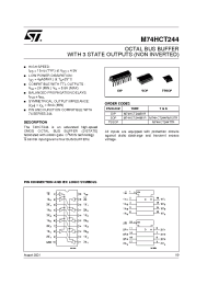 Datasheet  M74HCT244