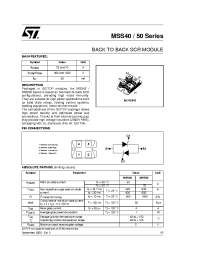 Datasheet  MSS40