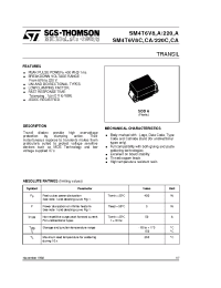 Datasheet  SM4T6V8C